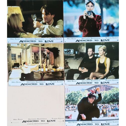 Addicted To Love : Jeu De 6 Photos D'exploitation Cinématographique - Format 21x28 Cm - De Griffin Dunne Avec Meg Ryan, Matthew Broderick, Tchéky Karyo, Kelly Preston - 1997