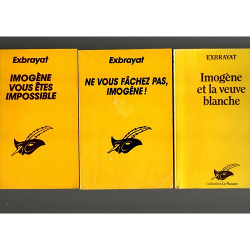 Exbrayat, Série Imogène, Lot