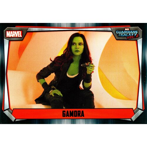 Gamora - Carte Marvel Missions Vf - 52/270 - Gardiens De La Galaxie Vol 2