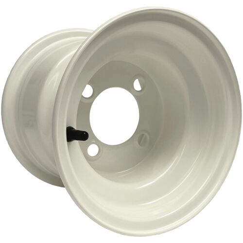 7.00x8 Golf Buggy Rim Steel White 4 Inch PCD Suits Yamaha E-Z-go Club car Garia
