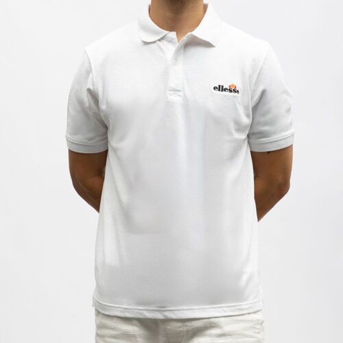 Polo White Sj00694 Ellesse Homme Ellesse