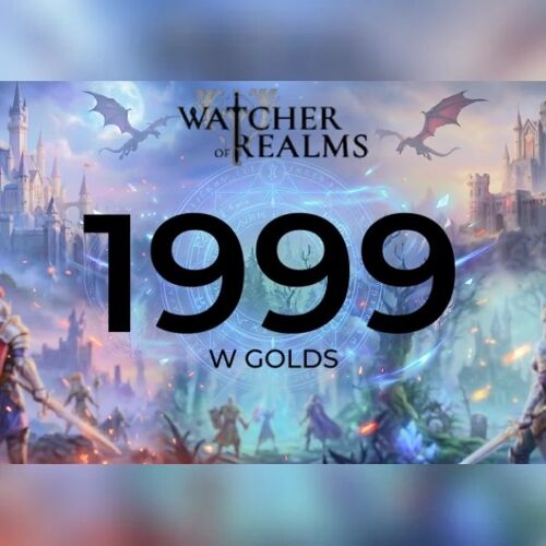 Watcher of Realms - 1999 W Gold Direct Top-Up - GLOBAL