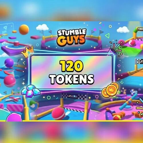 Stumble Guys - 120 Tokens Direct Top-Up - GLOBAL