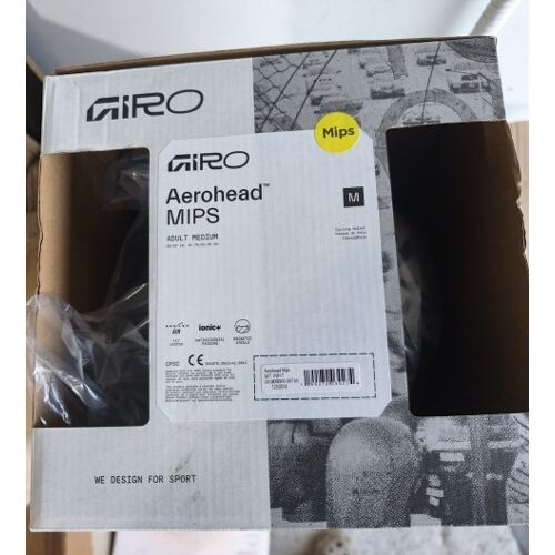 Casque Vélo Aerohead Mips Taille M Blanc (55-59 Cm) Neuf