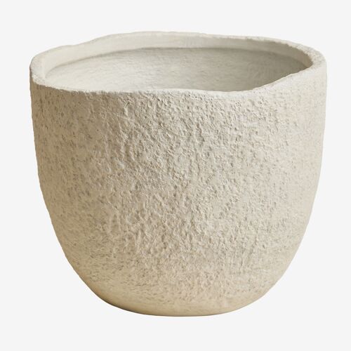 Poterie D'extérieur En Ciment Nuria Ø30 Cm - ¿25 Cm