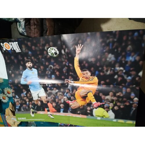Poster Mbappe Real Madrid,Salah Mohamed Liverpool