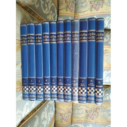 Alpha Auto (11 Volumes) + Livre Motonautisme