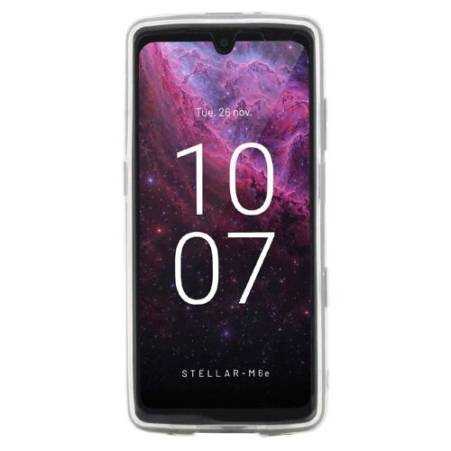 Mobilis 057044 coque pour téléphone 6.1" Housse Transparent pour Crosscall Stellar M6