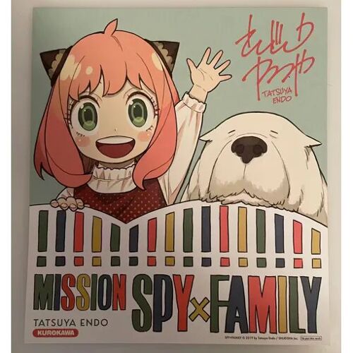 Ex-Libris - Promo Manga Spy Family (Tatsuya Endo) Editions Kurokawa