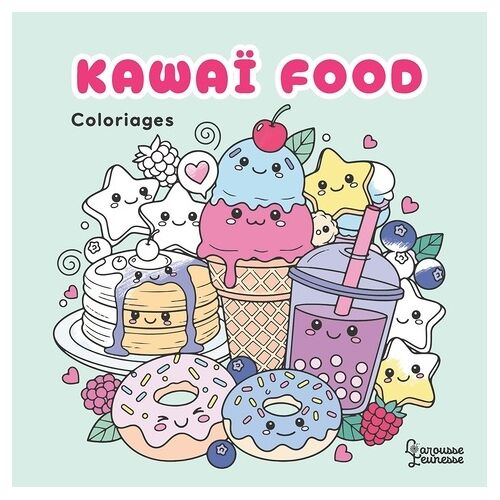 Coloriages Kawaï Food