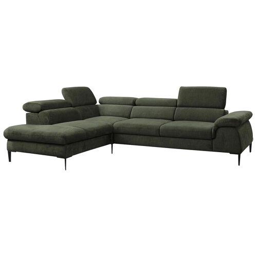 Vente-unique SEPINA Canapé d'angle 5 siège(s) Vert