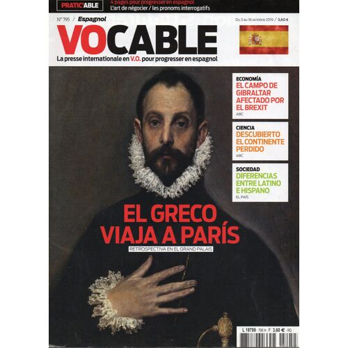 Vocable Espagnol N° 795 - El Greco Viaja A Paris
