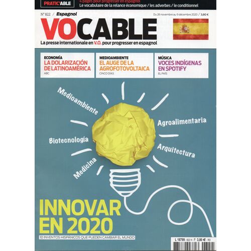 Vocable Espagnol N° 822