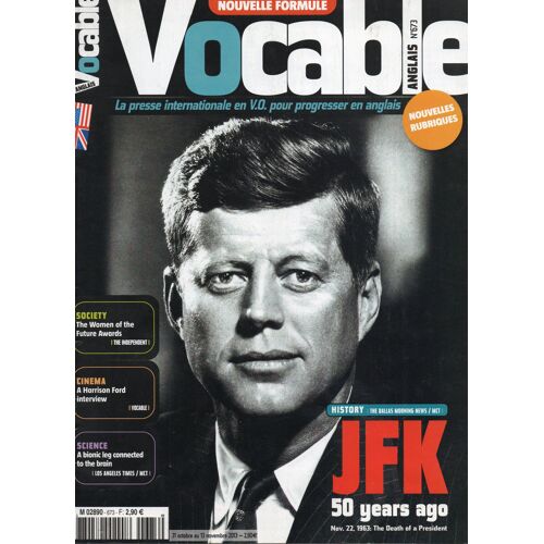 Vocable Anglais N° 673 - Jfk 50 Years Ago