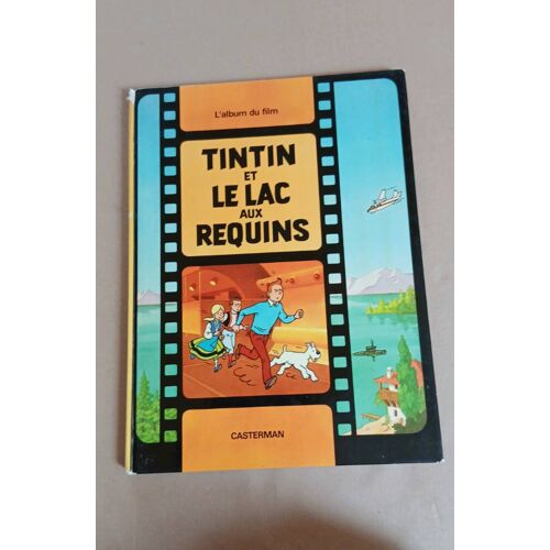 Tintin Et Le Lac Aux Requins - L Album Du Film.Interieur Rouge