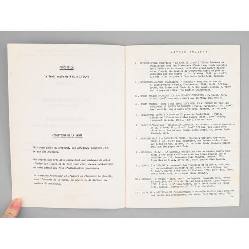 Livres Ayant Appartenu À Pierre Loti Et À Son Fils Samuel Loti-Viaud. Vente Jeudi 23 Avril 1981 À 14 H. Précises. Hôtel Des Ventes De Rochefort, Aven
