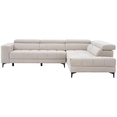 Vente-unique MONISO Canapé d'angle 5 siège(s) Beige