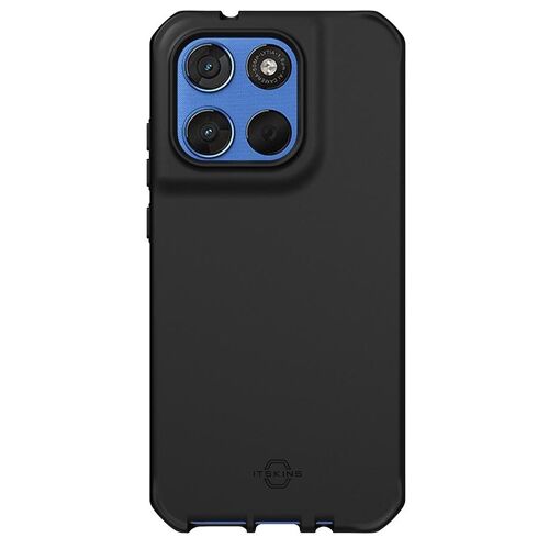 Mobilis 066109 coque pour téléphone 6.78" Housse Noir pour Motorola Moto G67