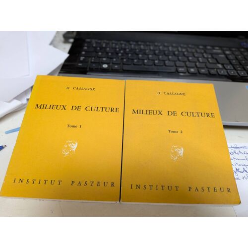 Milieux De Culture En 2 Tomes .... H. Cassagne