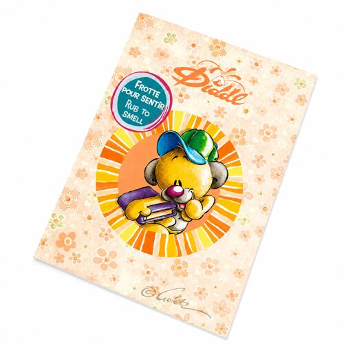 Bloc-Notes Diddl Parfumé A6 Pimboli Orange