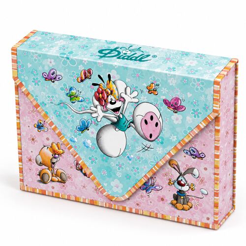Coffret Papier À Lettre Diddl ¿ 24 Feuilles Et 6 Enveloppes