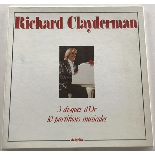 Richard Clayderman - 3 Disques D’Or - Coffret 3 Lp - 1980