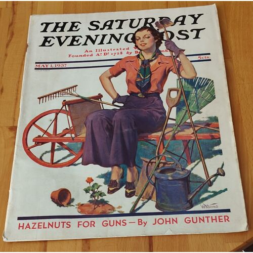 The Saturday Evening Post - Mai 1937 - Magazine Américain - Rare - État Correct