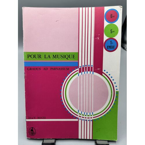 Pour La Musique Gradus Ad Parnassum
