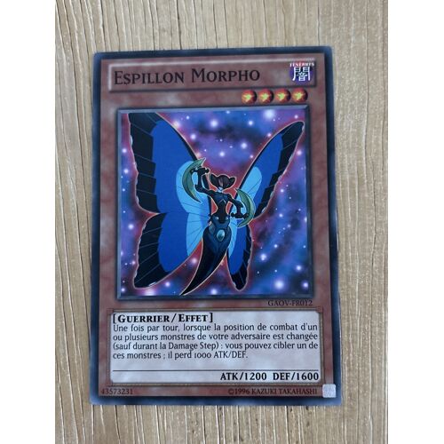 Carte Yu‑Gi‑Oh – Espillon Morpho Gaov‑Fr012
