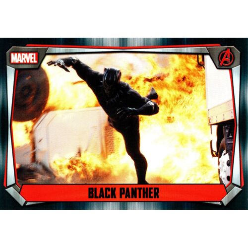 Black Panther - Carte Marvel Missions Vf - 27/270 - Captain America Civil War
