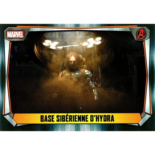 Base Sibérienne D'Hydra - Carte Marvel Missions Vf - 212/270 - Captain America Civil War