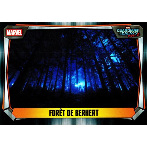 Forêt De Berhert - Carte Marvel Missions Vf - 218/270 - Gardiens De La Galaxie Vol 2