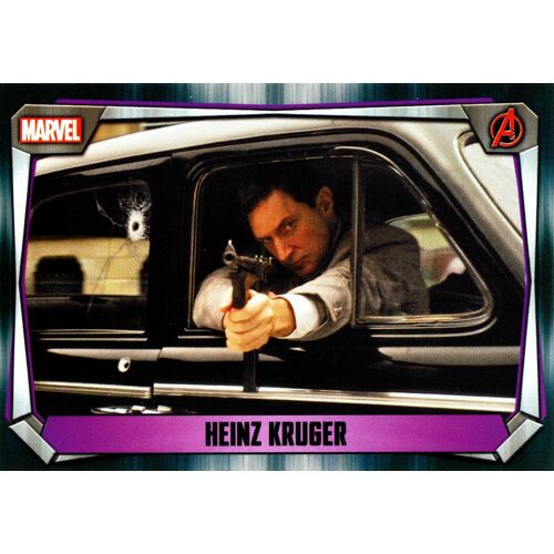Heinz Kruger - Carte Marvel Missions Vf - 184/270 - Captain America The First Avenger