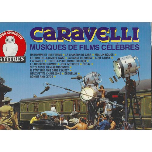 Caravelli "Musiques De Films Célèbres" Vinyle 33 T 30 Cm - Lp - Cbs Disques - 1974