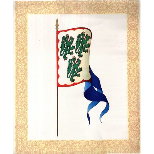 Série Enfance Des Drapeaux N° 30 Étendard D'antoine De Bourbon, Roi De Navarre