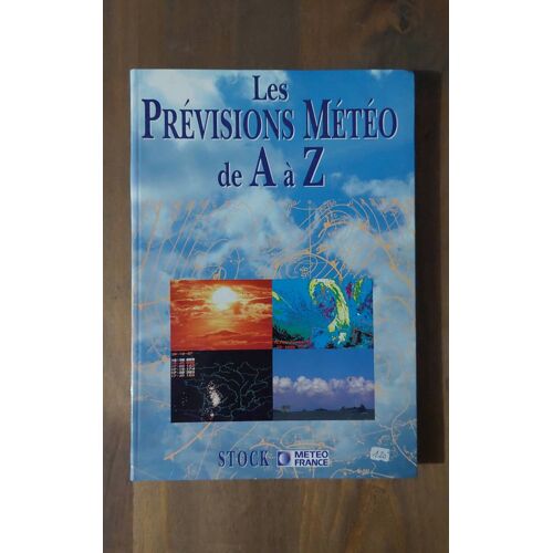 Les Prévisions Météo De A À Z. Bon État. En Mondial Relay, Chronopost Ou Colissimo.