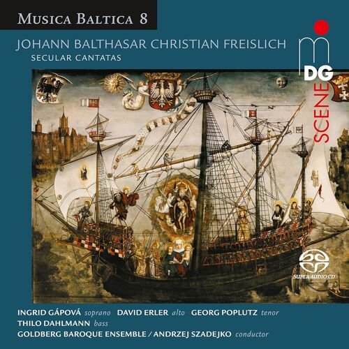 Musica Baltica 8 - Secular Cantatas By Jbc Freislich