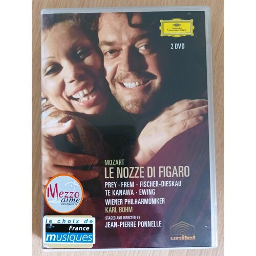 Les Noces De Figaro (Le Nozze Di Figaro), Dvd Opéra De Mozart, Chef Karl Böhm, M Freni, Te Kanawa, Fischer-Dieskau, H Prey. Opéra-Film De 1976 Par Jp Ponnelle. Un Must. 2 Dvd Très Bon État Et Livret