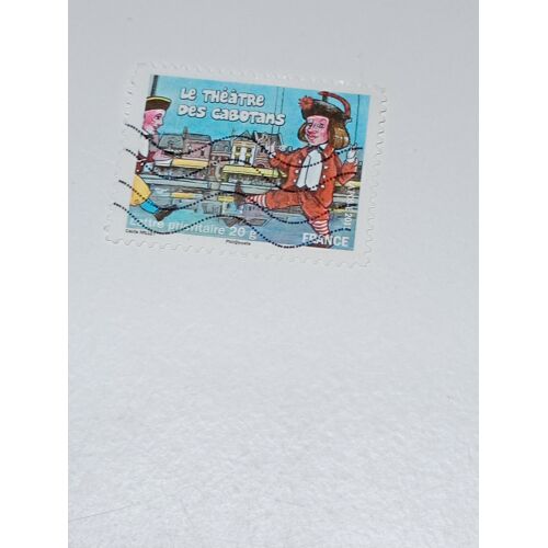 Timbre France Lettre 20g Autoadhesif Oblitere Yvert N° 566 Fetes Et Traditions Theatre Das Caboans De 2011