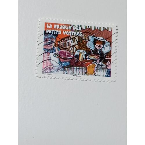 Timbre France Lettre 20g Autoadhesif Oblitere Yvert N° 585 Fetes Et Traditions De Nos Regions De 2011