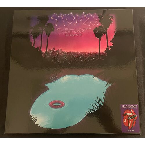 3lp Box Rolling Stones - So Fi Stadium, Los Angeles - July 10, 13, 2024(Couleur)