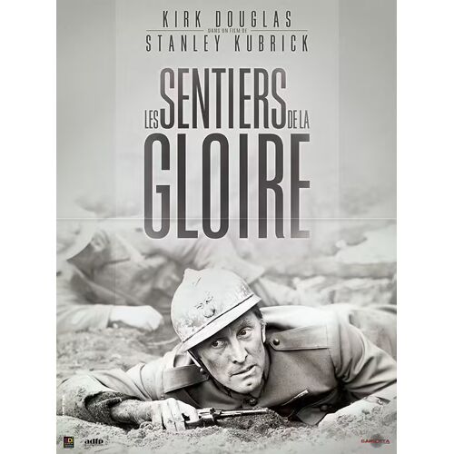 Les Sentiers De La Gloire (Paths Of Glory)- Affiche De Cinéma Pliée - Format 40x53 Cm - De Stanley Kubrick Avec Kirk Douglas, Ralph Meeker - Ressortie