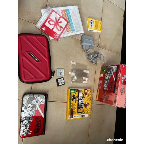 Console Nintendo 3ds Édition Smash Bros + Jeux Mario Et Smash Bros Et Plus