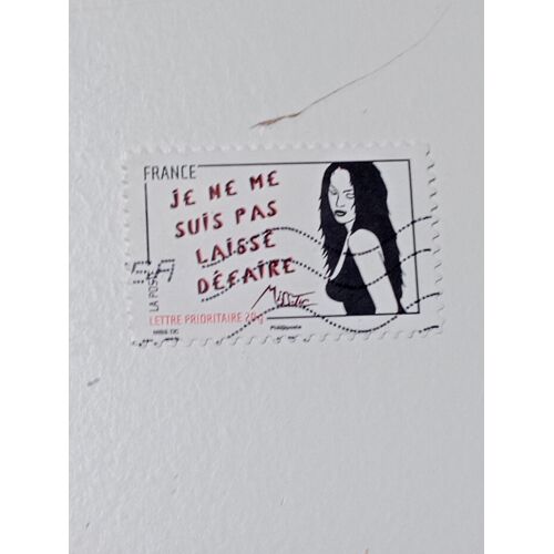 Timbre France Lettre 20g Oblitéré Autoadhésif Yvert N° 546 Je Ne Me Suis Pas Laisse Defaire Carnet Femmes Miss Tic De 2011