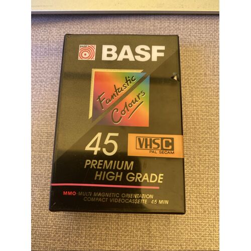 Basf 45 Premium Vhs-C Cassette Vidéo