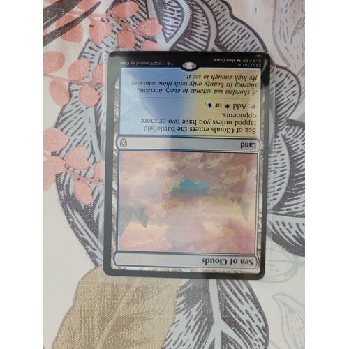 Magic: The Gathering 2022 Sea Of Clouds 360 Battle For Baldur'S Gate Foil English