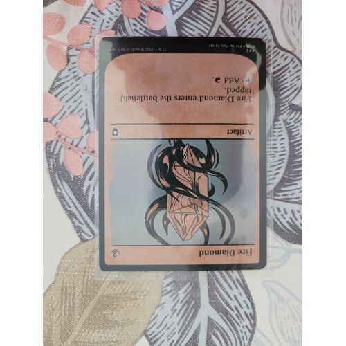 Mtg 2022 Fire Diamond 445 Battle For Baldur'S Gate Showcase Foil English