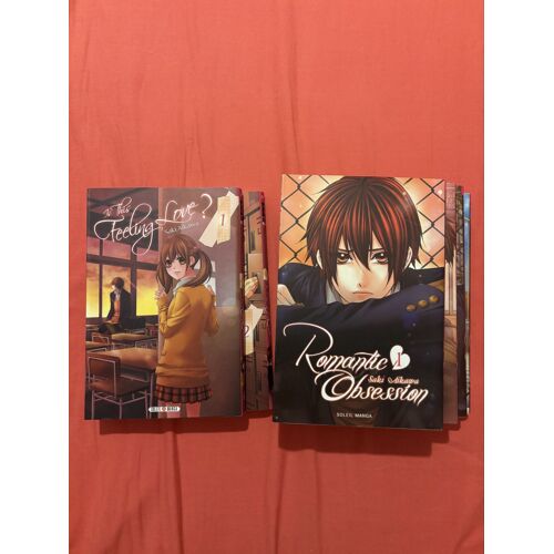 Manga Shojo De Saiki Aikawa « Is This Feeling Love ? » Et « Romantic Obsession » Au Complet
