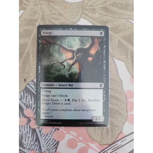Magic: The Gathering 2022 Stirge 150 Battle For Baldur'S Gate Foil English