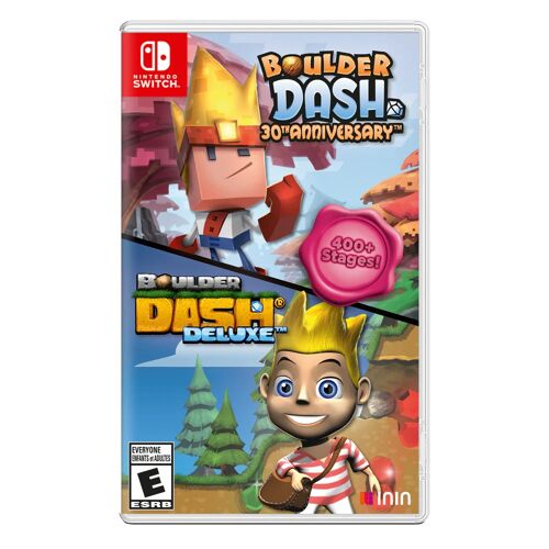 Boulder Dash 30th Anniversary + Boulder Dash Deluxe - Jeu Nintendo Switch